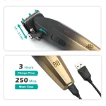 ماشین اصلاح موی سر و صورت وی جی آر مدل V-003 - تصویر 4