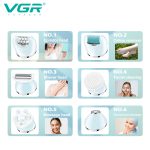 ست اصلاح موی بدن بانوان وی جی ار مدل V-733 - تصویر 6