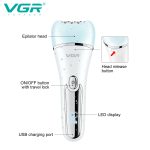 ست اصلاح موی بدن بانوان وی جی ار مدل V-733 - تصویر 5