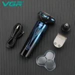ماشین اصلاح موی سر و صورت شارژی وی جی آر مدل V-303 - تصویر 6