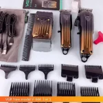 ماشین اصلاح موی سر و صورت شارژی وی جی آر مدل V-644 مجموعه سه عددی - تصویر 7
