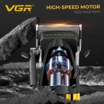 ماشین اصلاح موی سر و صورت شارژی وی جی آر مدل V-285 - تصویر 8