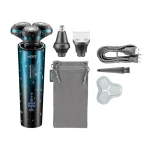 ماشین اصلاح موی سر و صورت شارژی وی جی آر مدل V-303 - تصویر 4