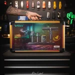 ست سشوار و ماشین اصلاح موی سر و صورت شارژی وی جی آر مدل Stepless pro مجموعه ۴ عددی - تصویر 4