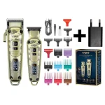 ماشین اصلاح موی سر و صورت وی جی آر مدل V-643 مجموعه دو عددی - تصویر 6