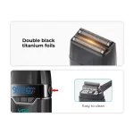 ماشین اصلاح موی صورت شارژی وی جی ار مدل V-308 - تصویر 6
