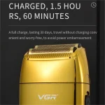 ماشین اصلاح موی سر و صورت وی جی آر مدل V-399 - تصویر 8